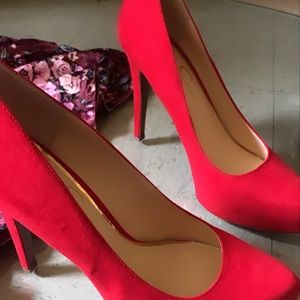 Jessica Simpson Heels ( Red) Size 9.5